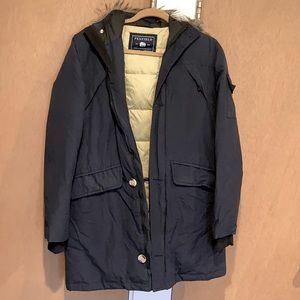 Penfield Hoosac Down Puffer Jacket Navy Blue Sz S